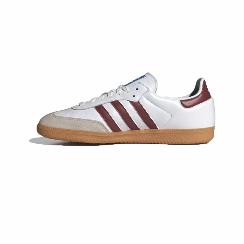 Adidas Apc 011001 Shoes adidas - Samba OG - Cloud White/Burgundy - Unisex [IF3813]