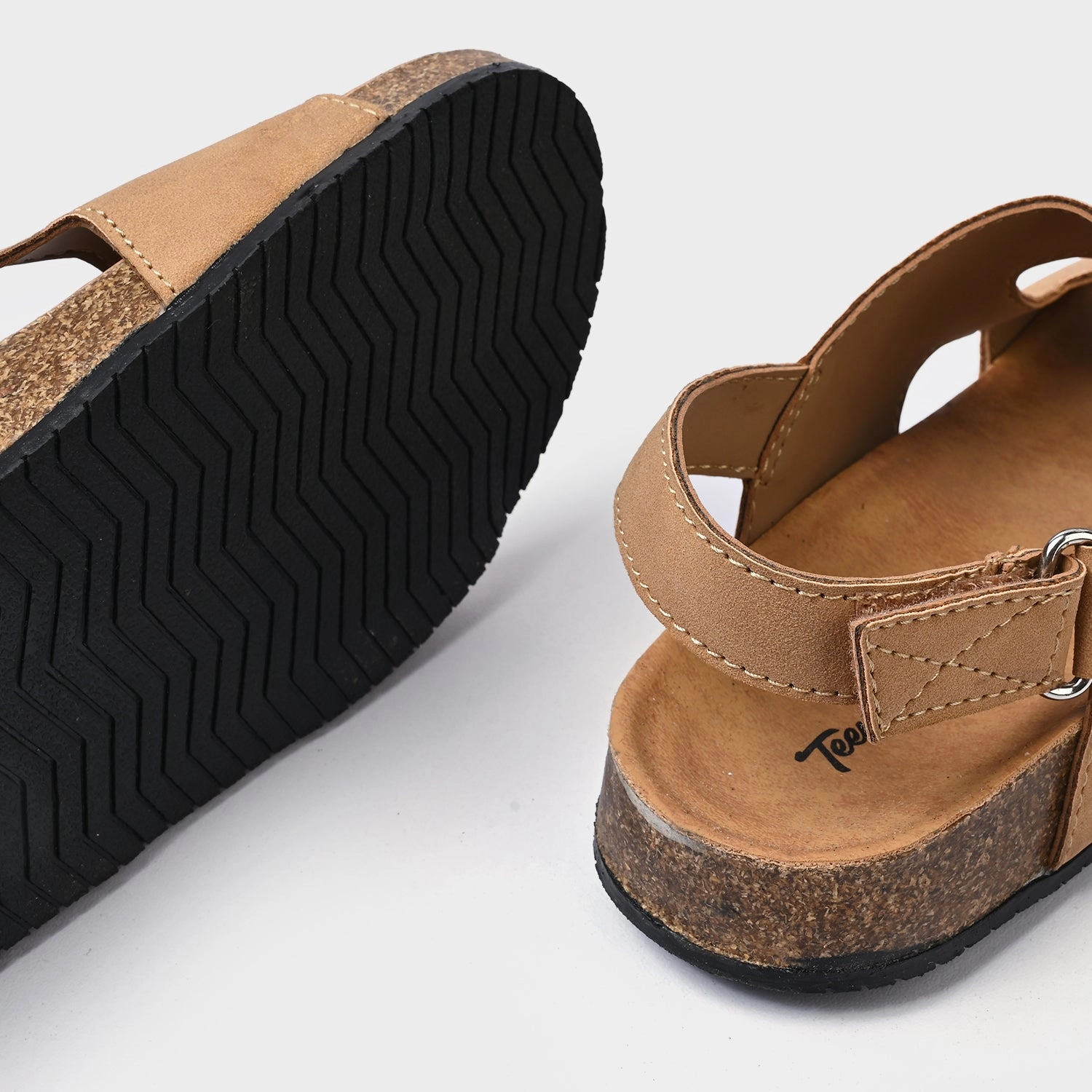 Fish Sandals Boys Teen Sandal PD-03-Mustard