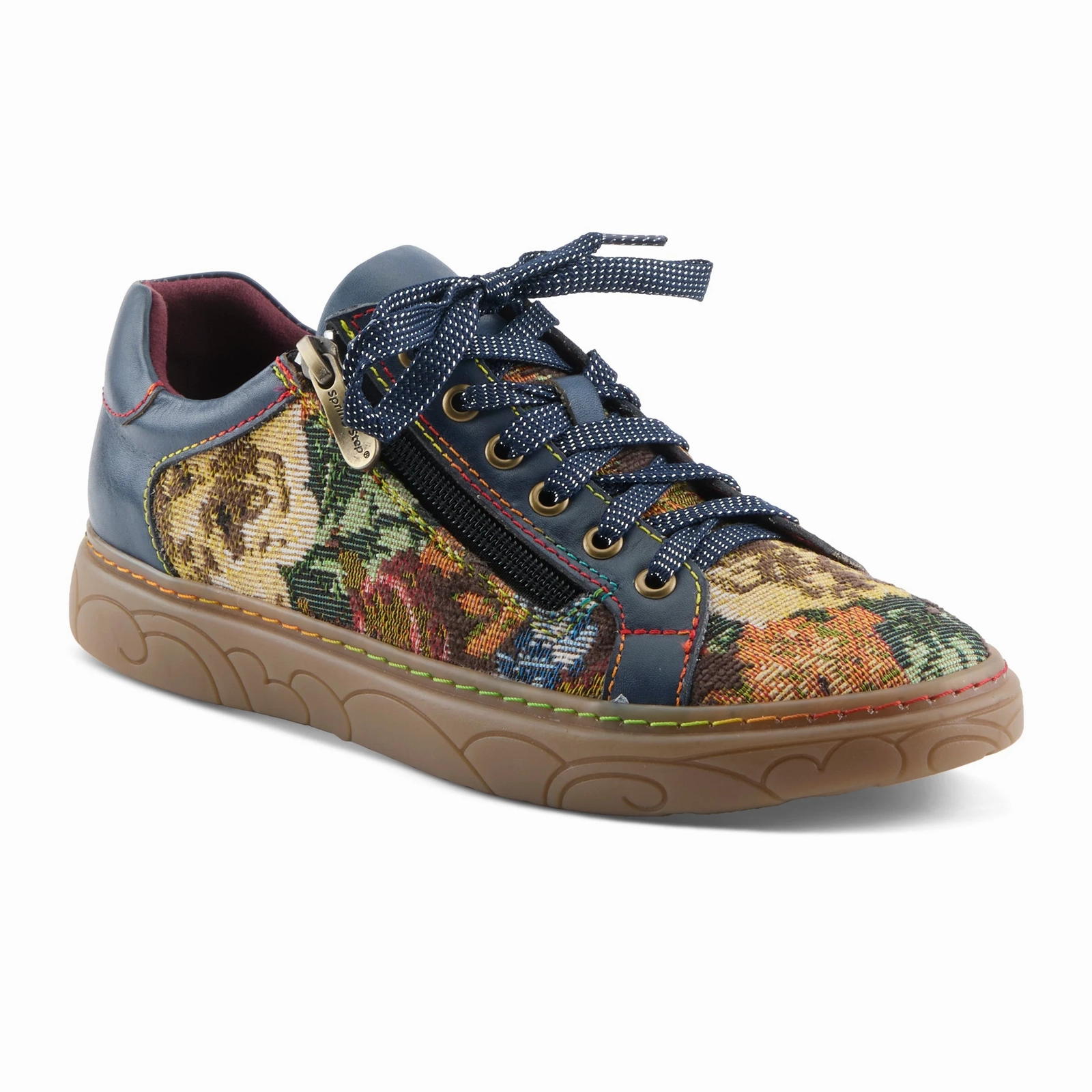 L'Artiste Danli-Fab Sneaker (Women) - Navy Multi Casual Rack Room Shoes