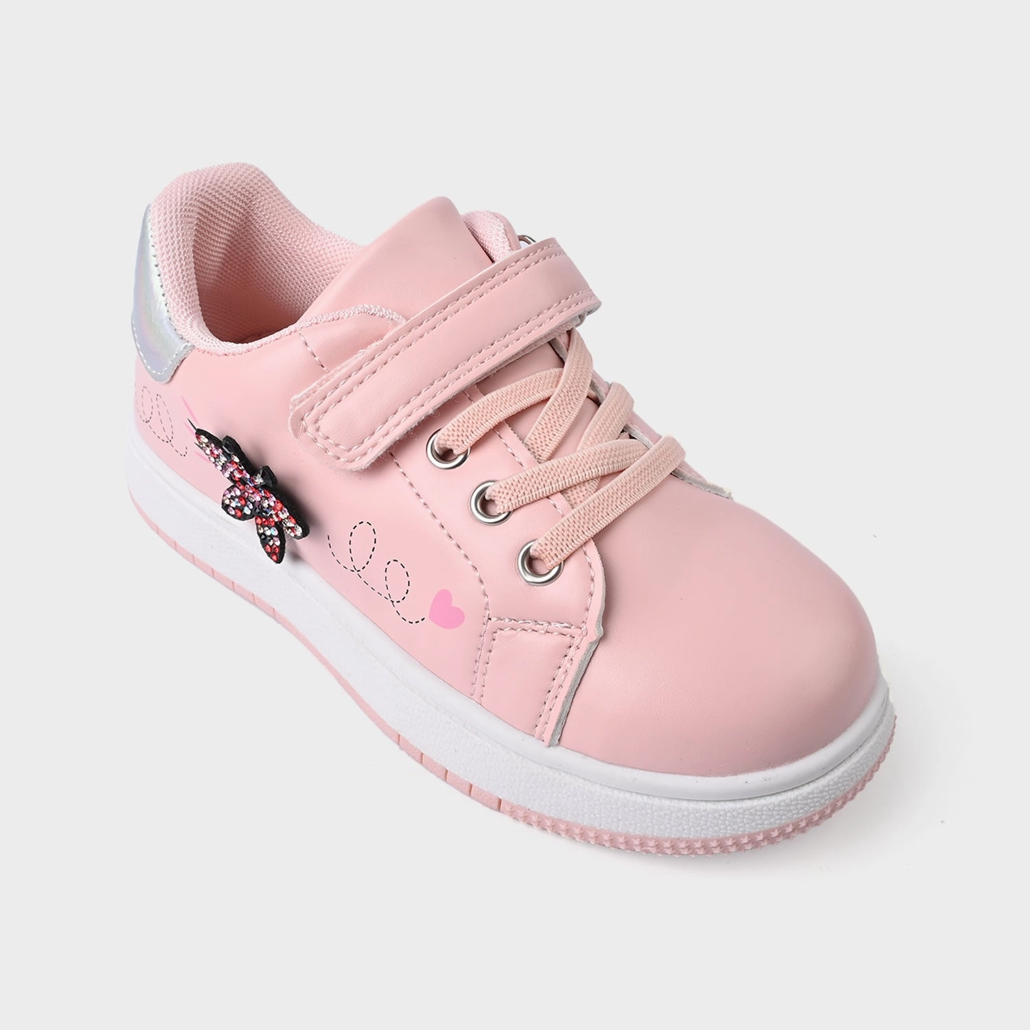 Kuru Walking Shoes Girls Sneaker 703-6-Pink