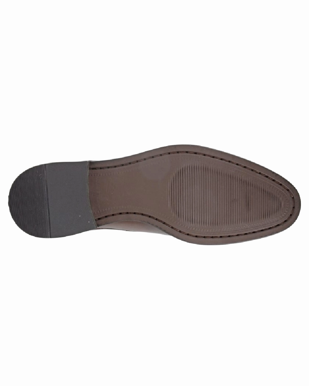 Roamers Mens 3 Eyelet Gibson Shoes Woodland Brown Casual Shoes