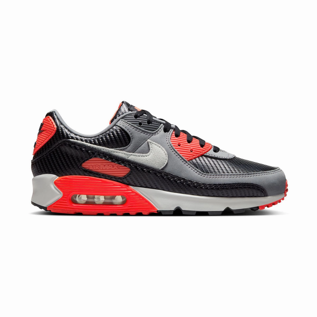 Asics Stability Running Shoe Nike Air Max 90 Premium 'Infrared Carbon Fiber' Men's Shoes