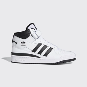 Korn Adidas Shoes Adidas Forum Mid - Cloud White / Core Black