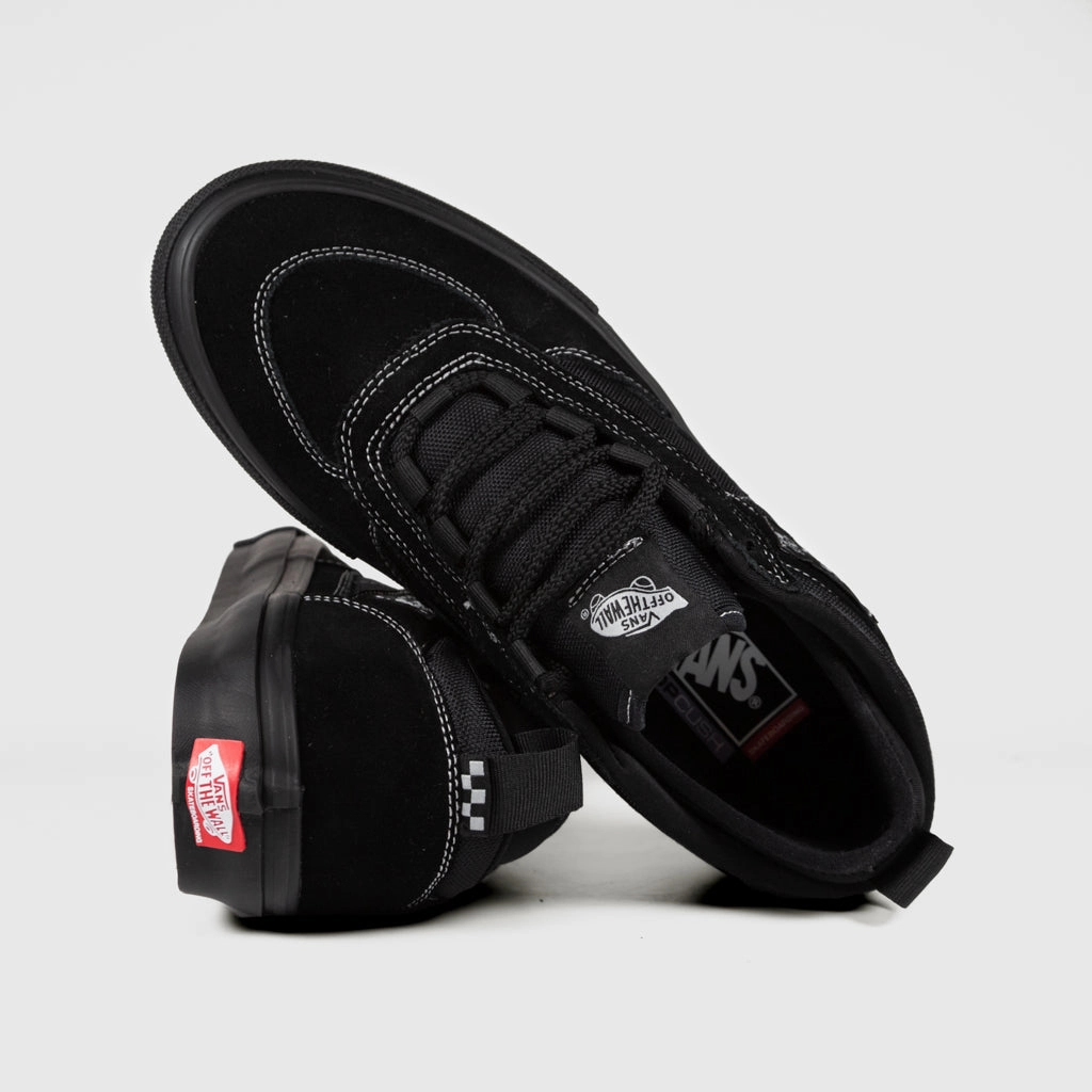 Vans - Skate Safe Low Shoes - Black / Black Best Skate Shoes Wide Feet
