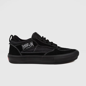 Chunky Skate Vans - Skate Safe Low Shoes - Black / Black