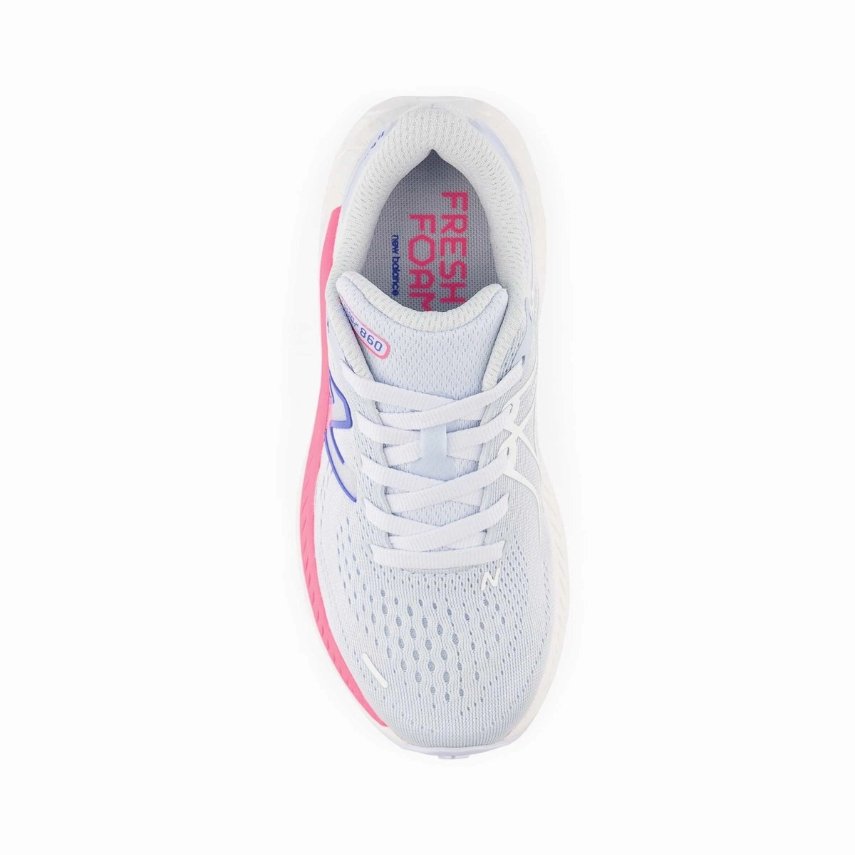 New Balance PS (Preschool) PP860P13 Moon Dust/Pink Best Flat Sole Lifting Shoes