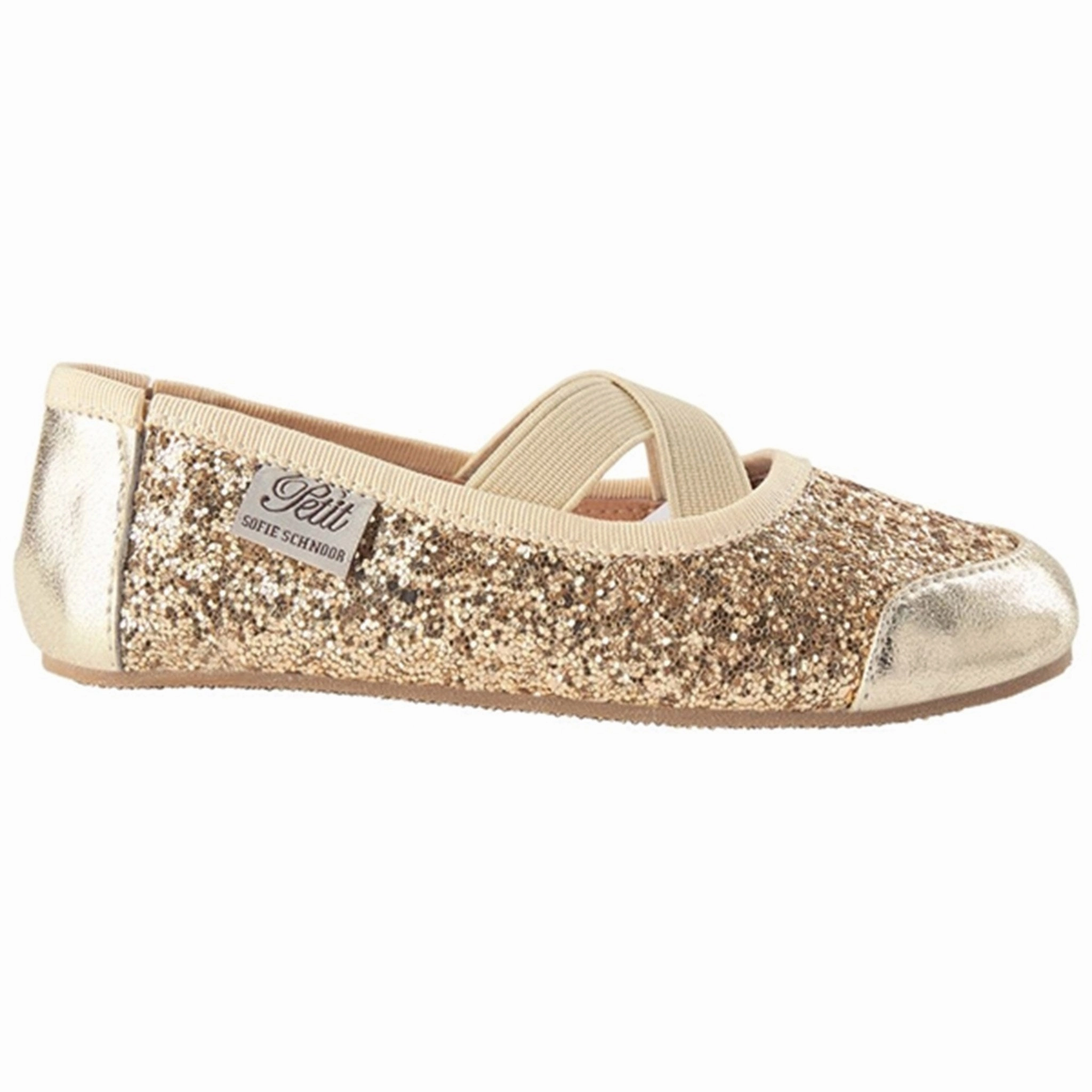 Shoe Like Slippers Sofie Schnoor Ballerina Indoors Shoes Champagne
