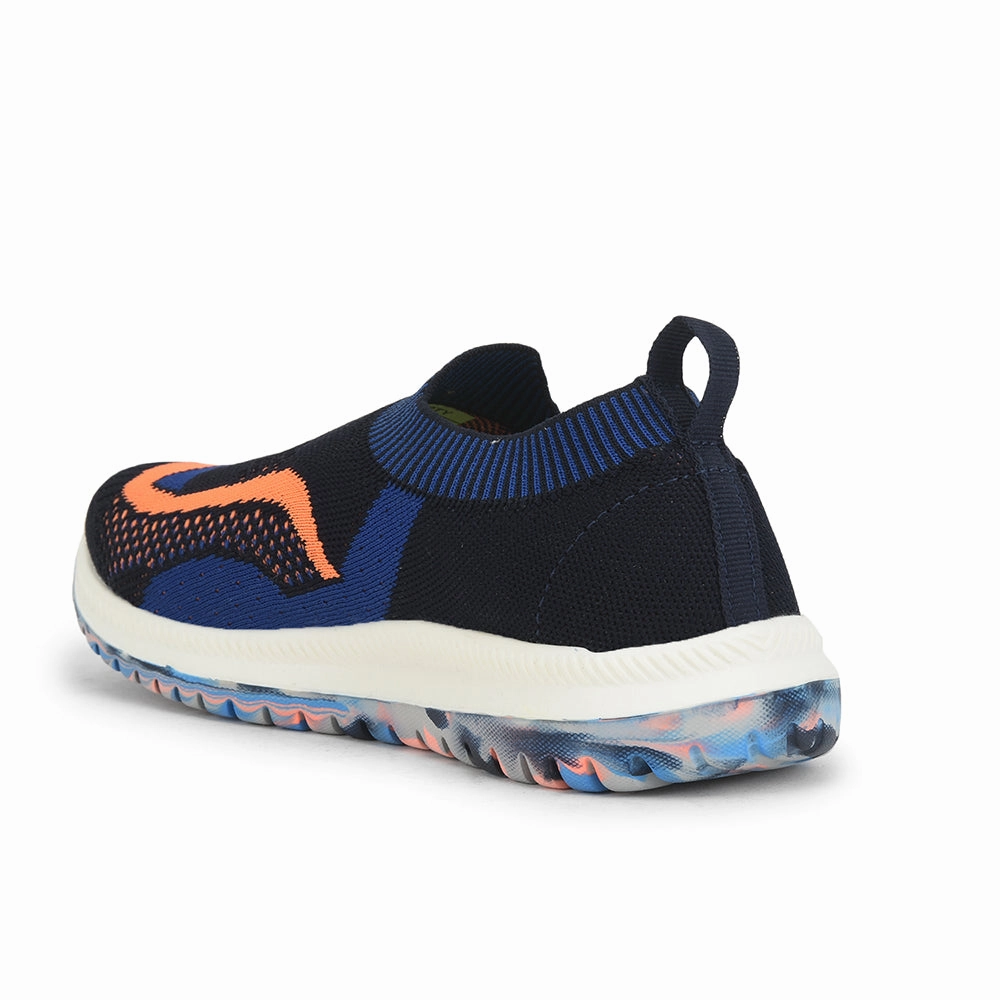 Lucy & Luke (Blue) Casual Non Lacing Shoes For Kids WING-1 By Liberty Best Shoes For Running And Walking