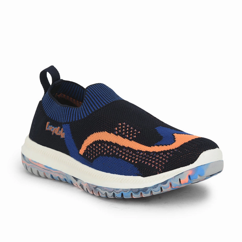 Lucy & Luke (Blue) Casual Non Lacing Shoes For Kids WING-1 By Liberty Wirecutter Best Walking Shoes