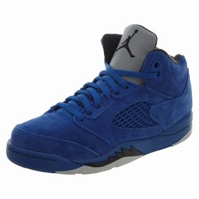 Stealth Climbing Shoe Rubber Jordan 5 Retro Little Kids Style : 440889