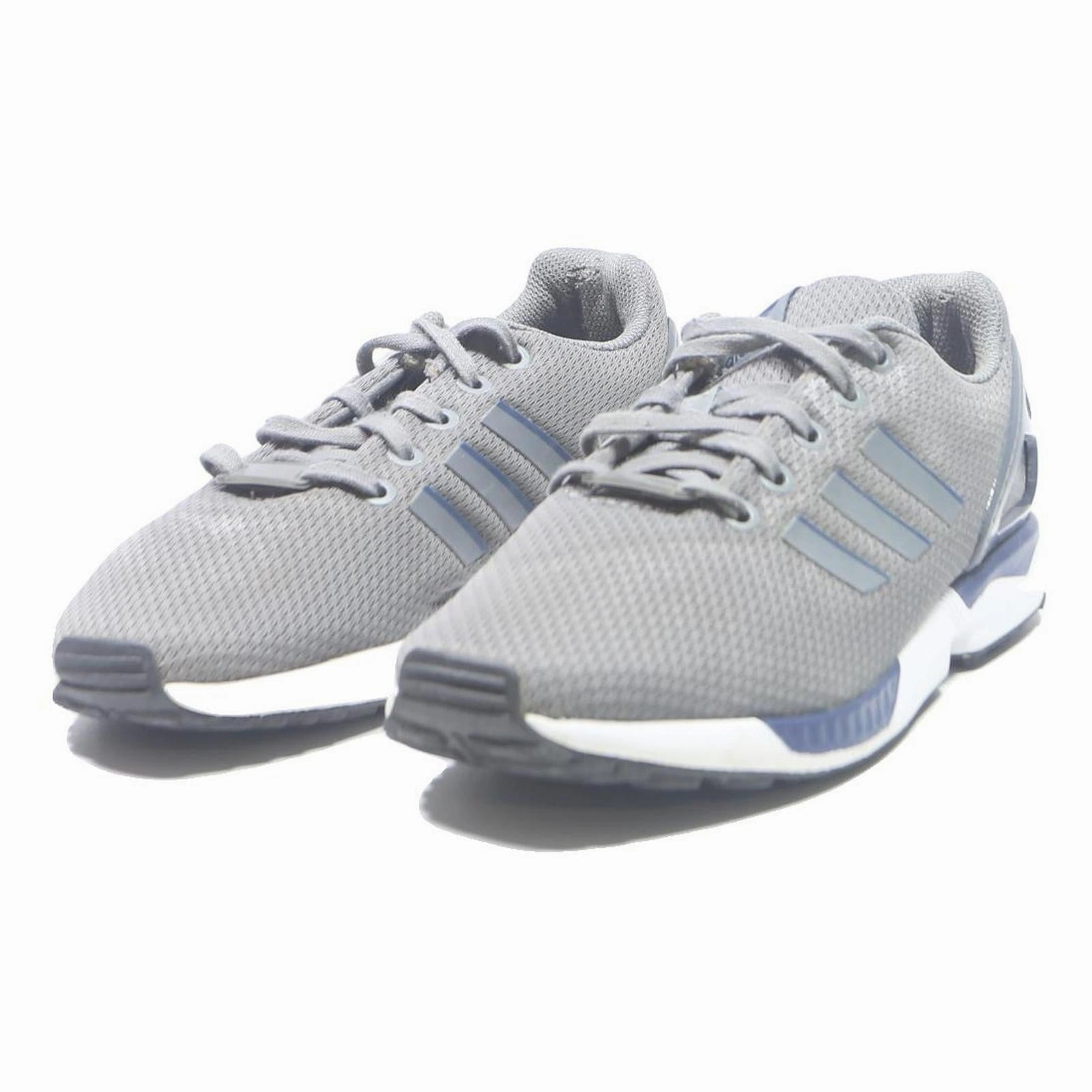 Pacsun Shoes Adidas ADIDAS ZX Flux Mens Low Top Trainers Grey Synthetic UK 5.5 Lightweight Comfort