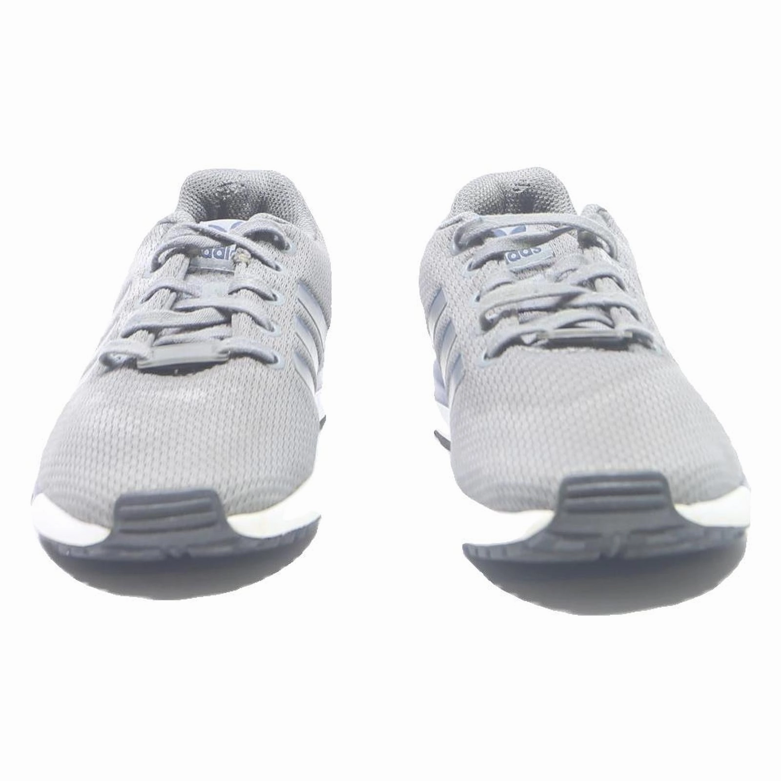 ADIDAS ZX Flux Mens Low Top Trainers Grey Synthetic UK 5.5 Lightweight Comfort Patent Leather Adidas Shoes