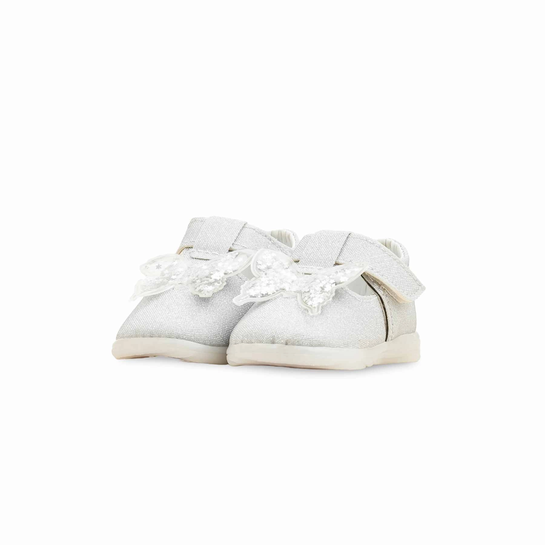 Pull-on / Slip-on Casual Shoes Babies Silver Casual Booties KD2588