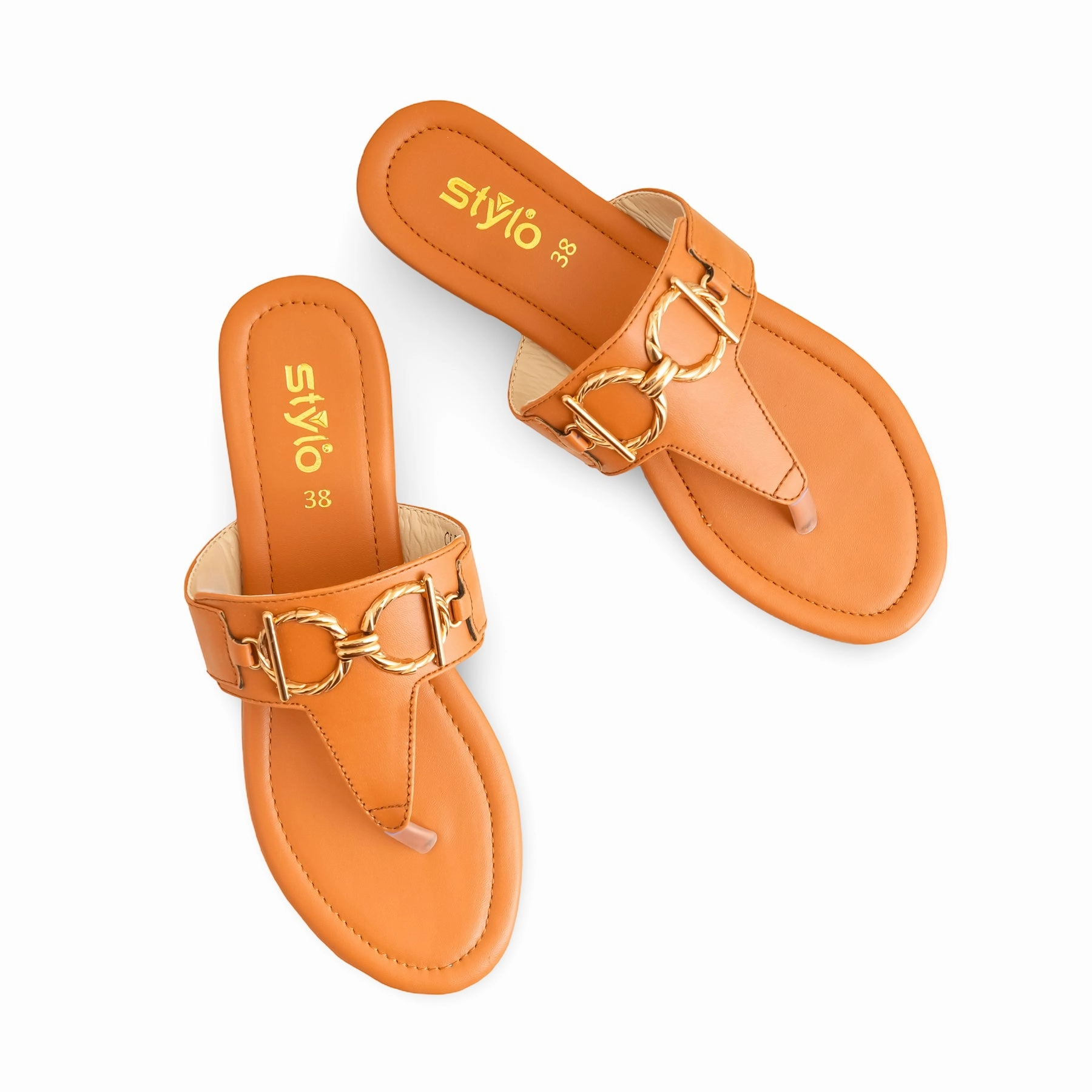 Tan Casual Chappal CL2046 Sport And Casual Shoes