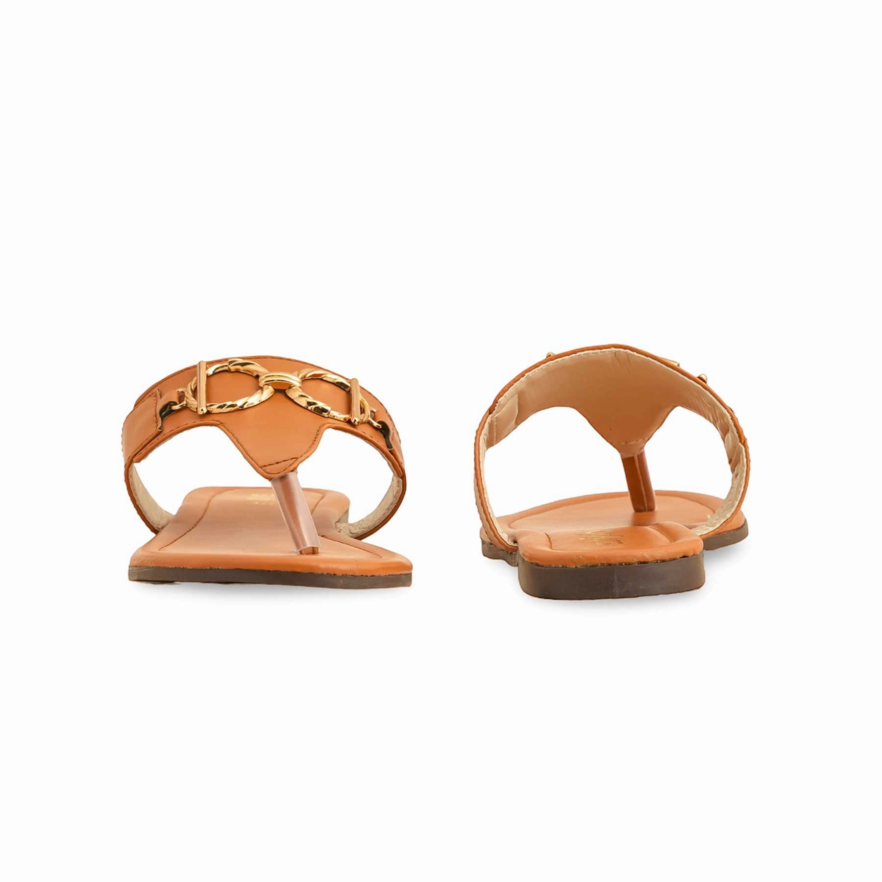 Simple Fashion Breathable Casual Shoes Tan Casual Chappal CL2046