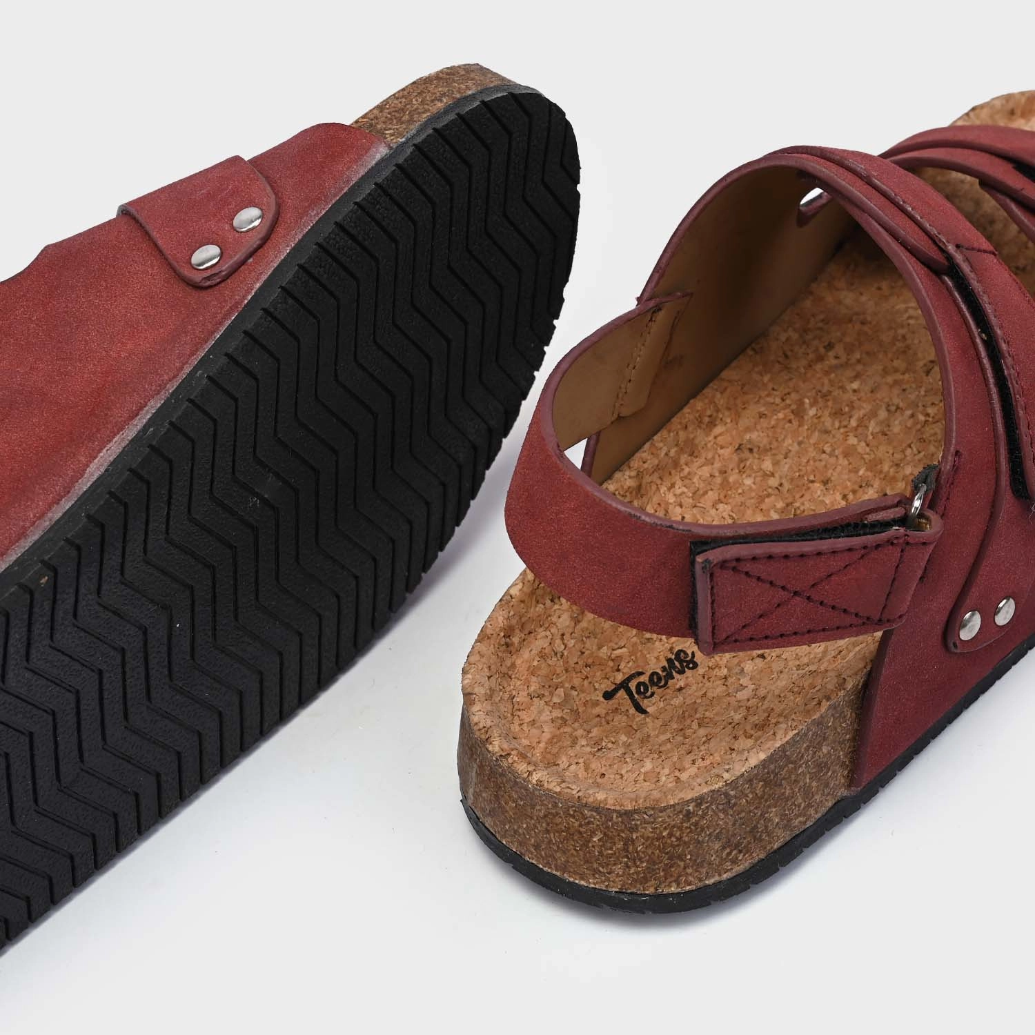 Gator Sandals Teens Boys Sandal PD-19-MAROON