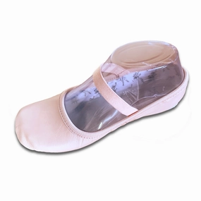 Tendu Pink Leather Ballet slipper - TPLFC Mama Bear Slippers