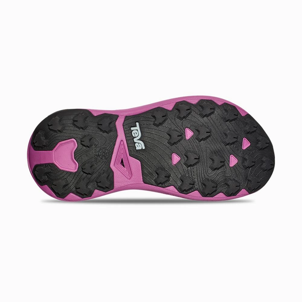 Teva Women AVENTRAIL SANDAL BURNT OLIVE/VIVD VIOLET Top Stability Running Shoes