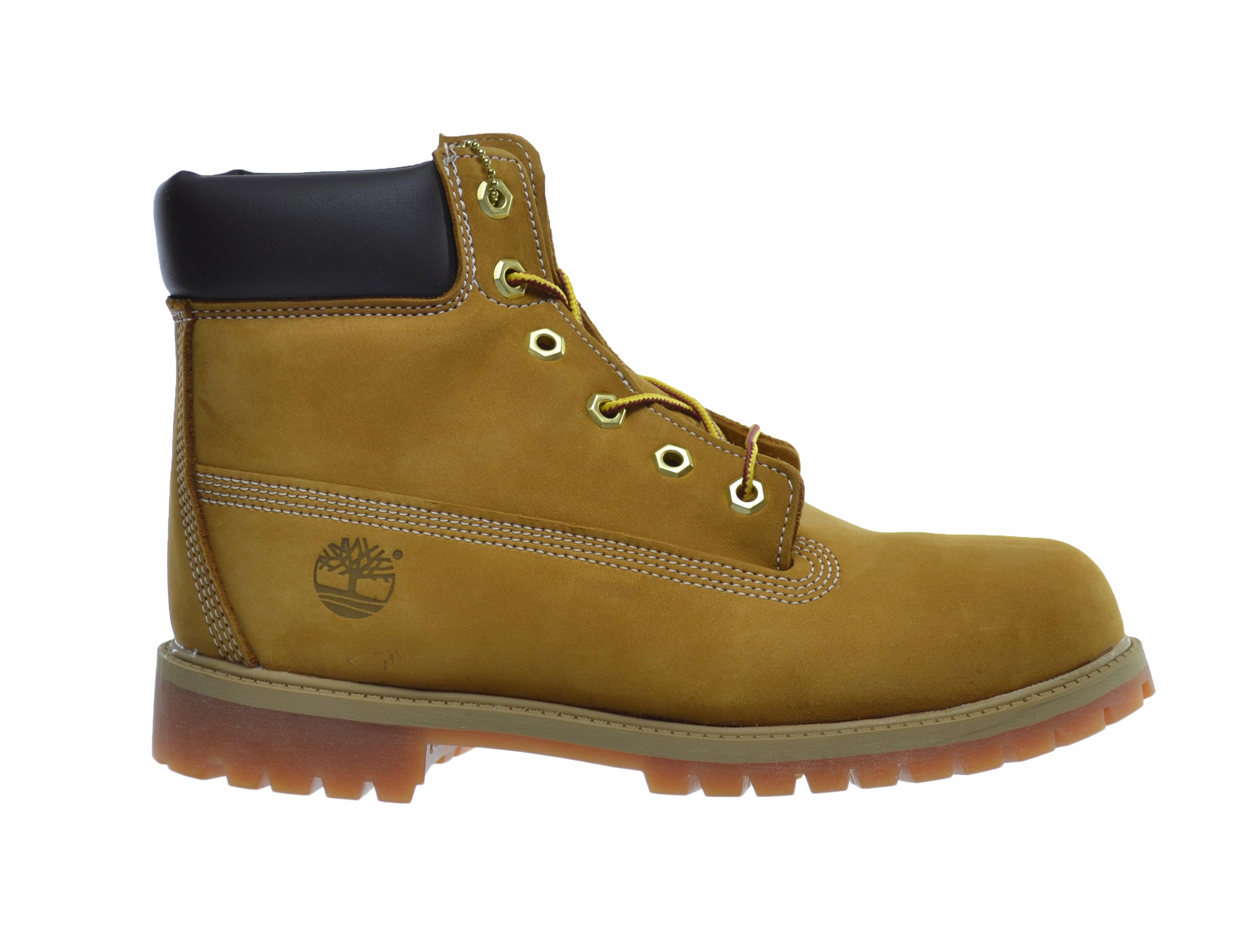 Good Walking Waterproof Shoes Timberland 6-Inch Premium Big Kids' Waterproof Boots Wheat