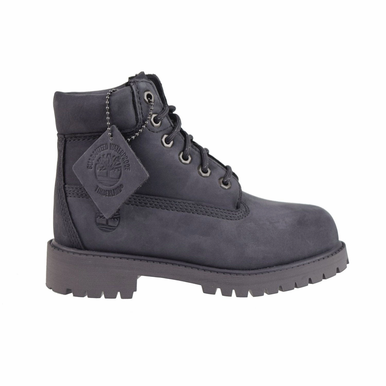 Timberland 6 inch Waterproof Little Kids'  Boots Dark Grey Lightweight Hiking Shoes Waterproof