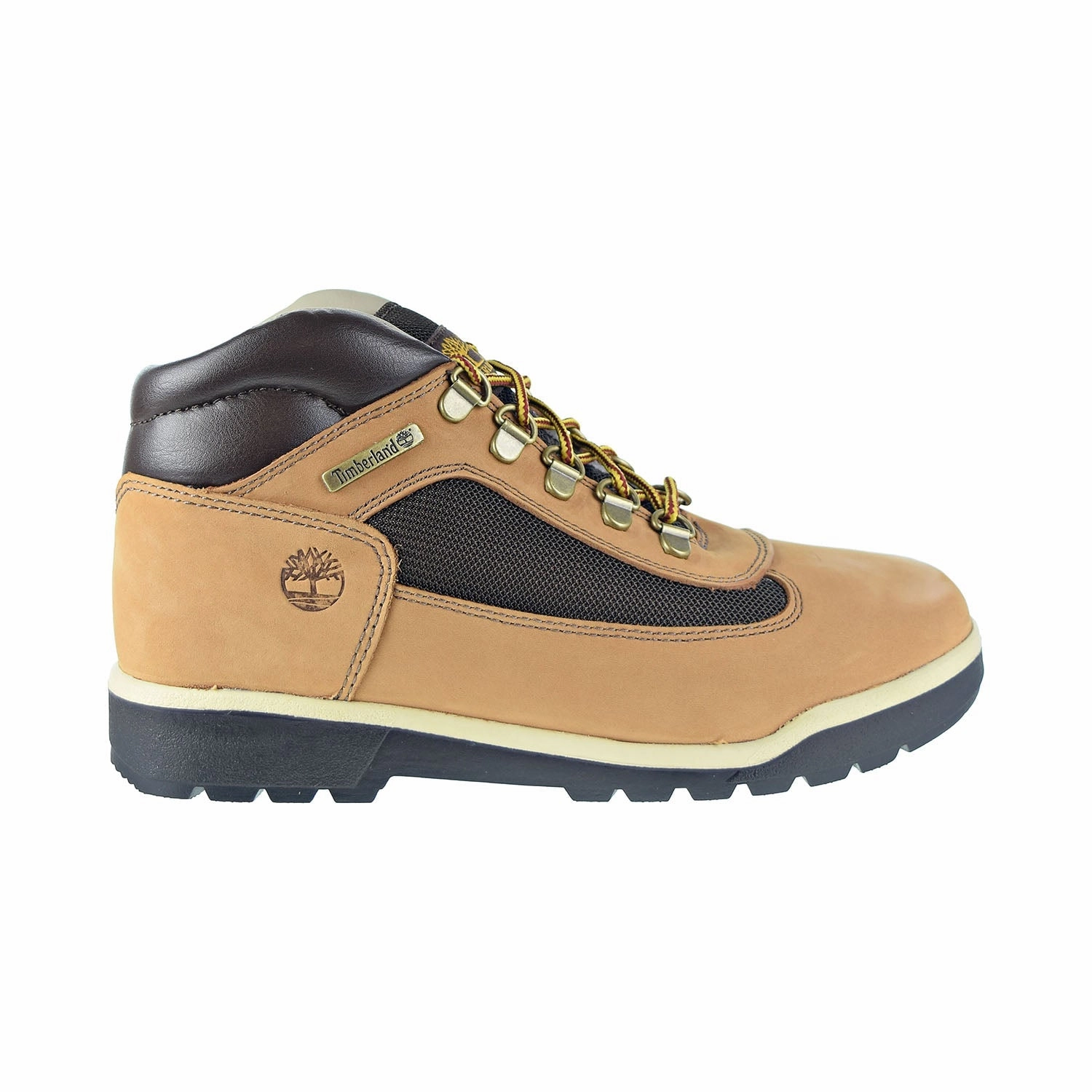 Kevlar Waterproof Timberland Big Kids' Field Boot Medium Beige Nubuck