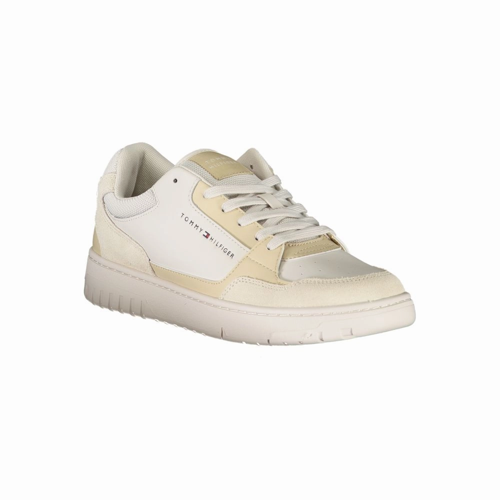 Tommy Hilfiger Beige Polyethylene Men Sneaker Romeo Slip-on Casual Shoes