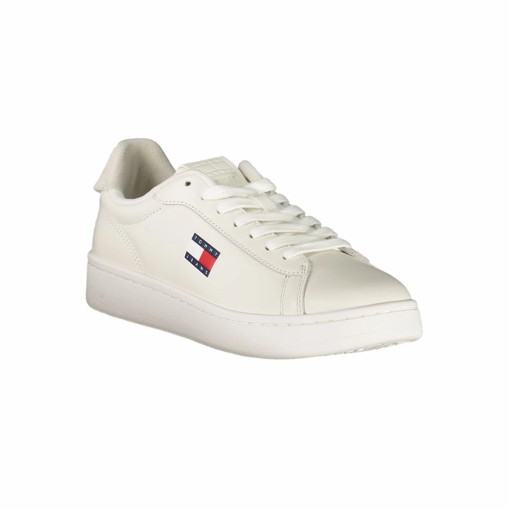 Tommy Hilfiger White Leather Women Sneaker Air Force 1 High '07 Casual Shoes