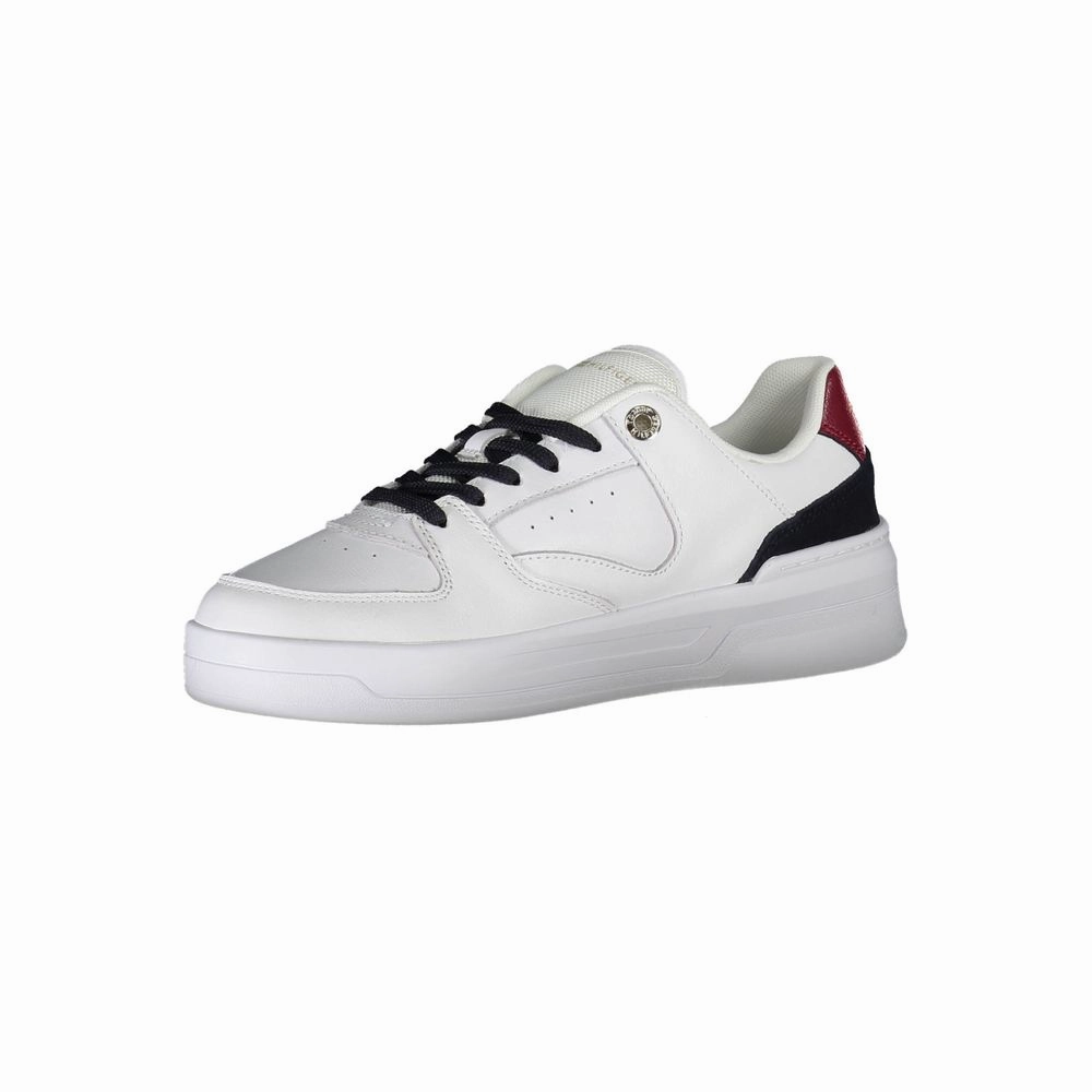 Packer Sneakers Tommy Hilfiger White Leather Women Sneaker