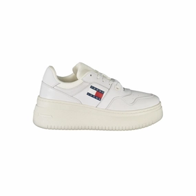 Max Sneakers Tommy Hilfiger White Leather Women Sneaker