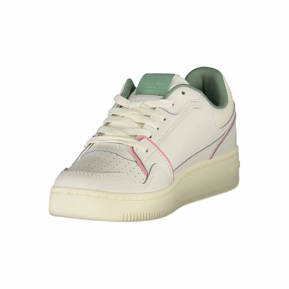 Summer Shoes Business Casual Tommy Hilfiger White Leather Women Sneaker
