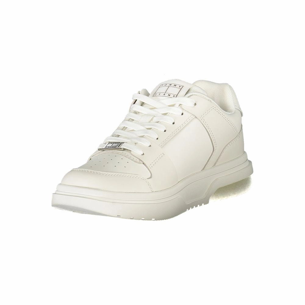 Tommy Hilfiger White Leather Women Sneaker Store Sneakers