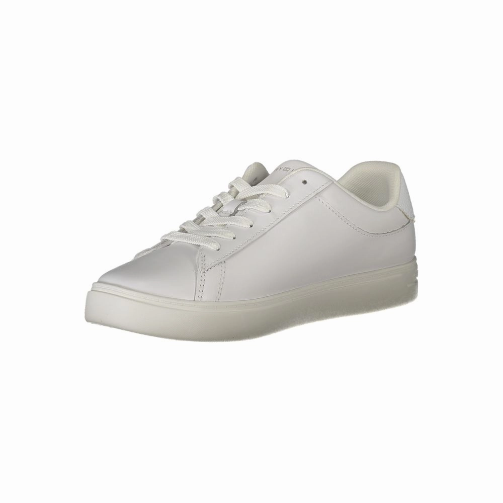 Casual Shoes For Women Tommy Hilfiger White Polyethylene Women Sneaker