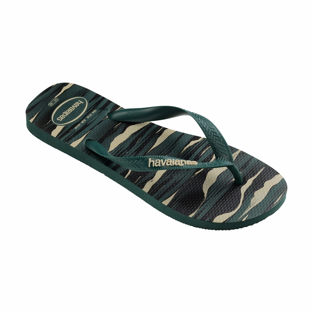 Preppy Flip Flops Top Camu Flip Flops