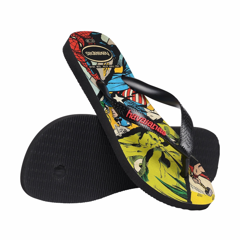 Rainbow Flip Flops San Clemente Top Marvel Classics  Flip Flops