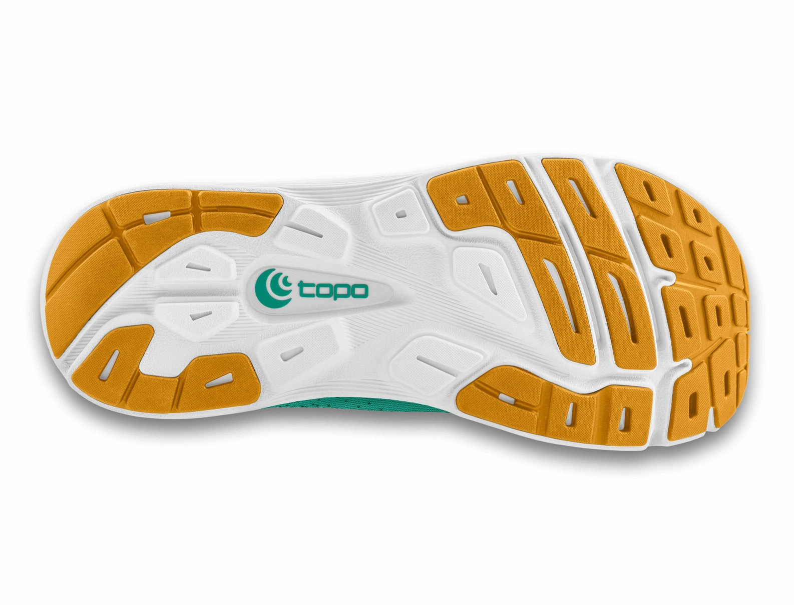 Topo Women's Magnifly 5 (Teal/Gold) Pronation Trail Running Shoes