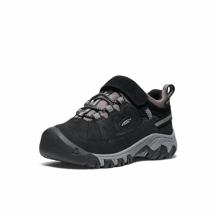 Little Kids' Targhee IV Waterproof Hiking Shoe  |  Black/Steel Grey Buy Hiking Shoes Online