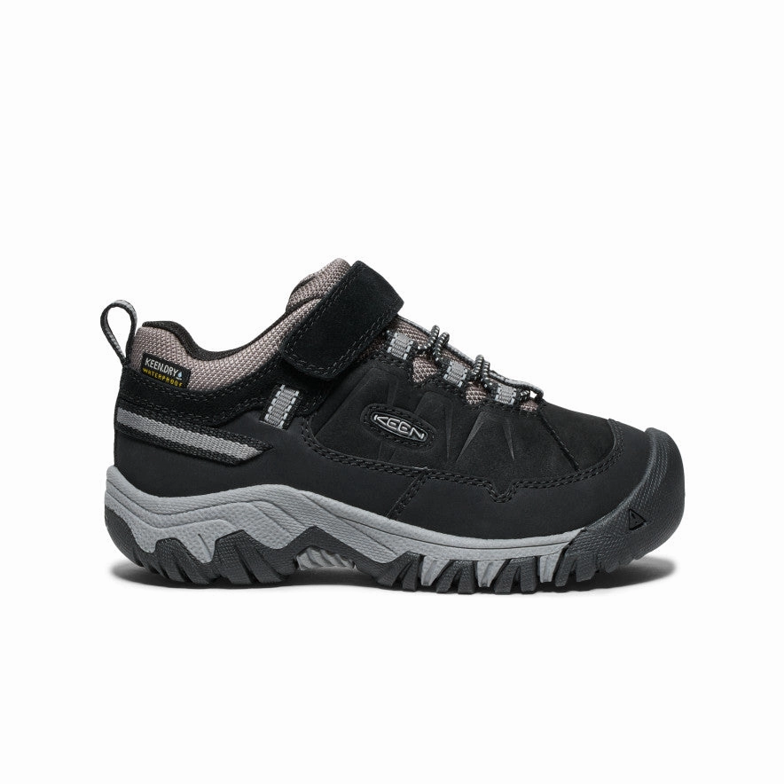 Hiking Shoes 10 Little Kids' Targhee IV Waterproof Hiking Shoe  |  Black/Steel Grey
