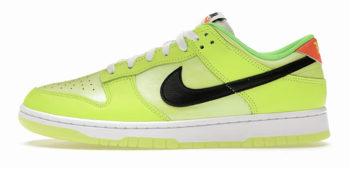 Nike Dunk Low "Splash Volt" Difference Between Asics Running Shoes