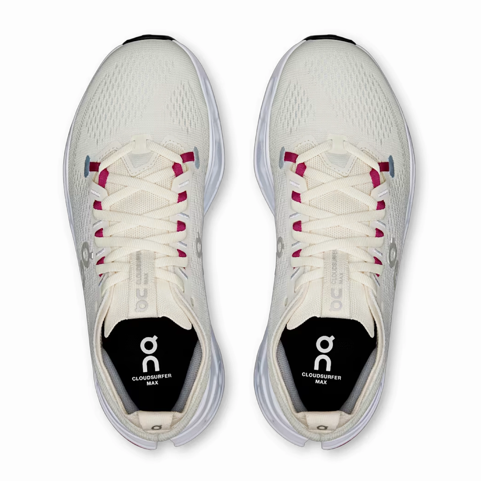 Running Shoe Stores New York On Running Cloudsurfer Max Running Shoe (Women) - Ivory/Arctic