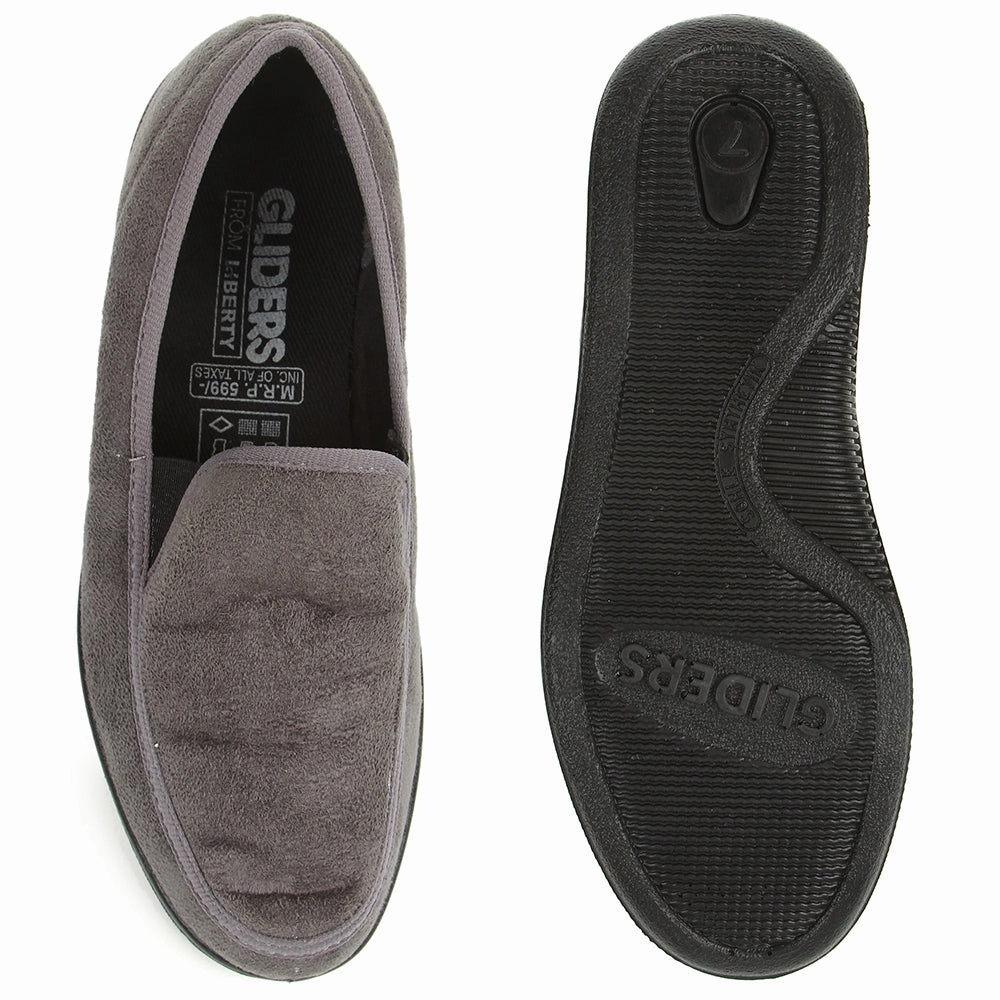 Gliders (Grey) Casual Slip on Shoes For Men 3070-65 By Liberty Casual Heritage Shoe