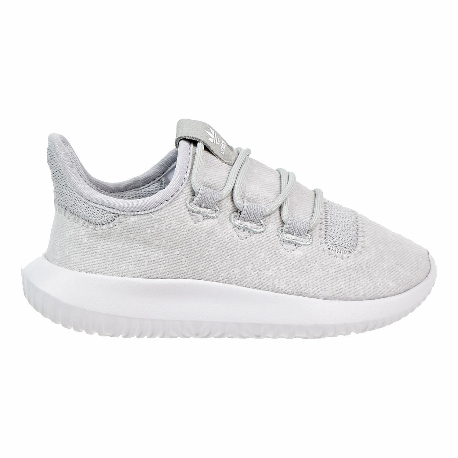 Run Shoe Store Adidas Tubular Shadow C Little Kid's Shoes Light Grey/White
