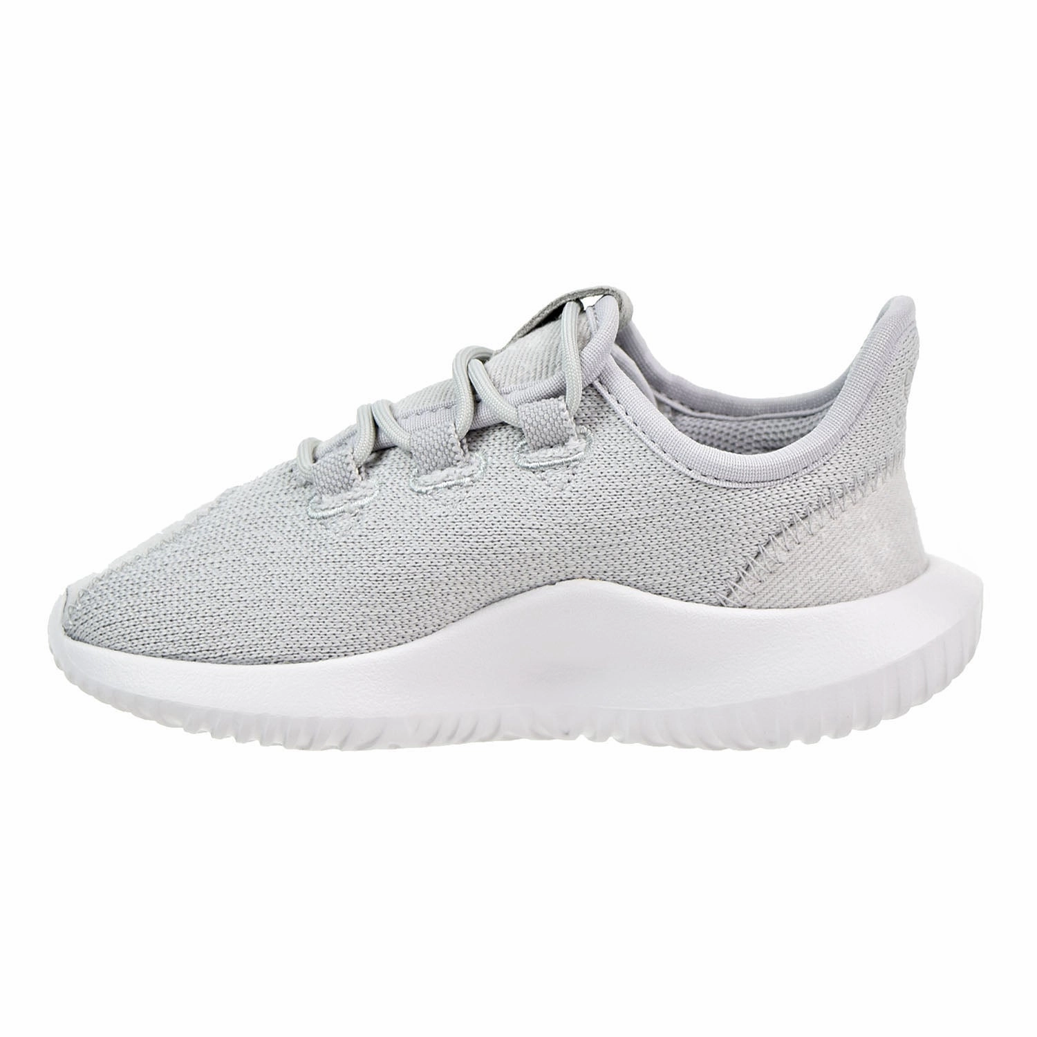 Adidas Tubular Shadow C Little Kid's Shoes Light Grey/White Basketball Shoes As Running Shoes