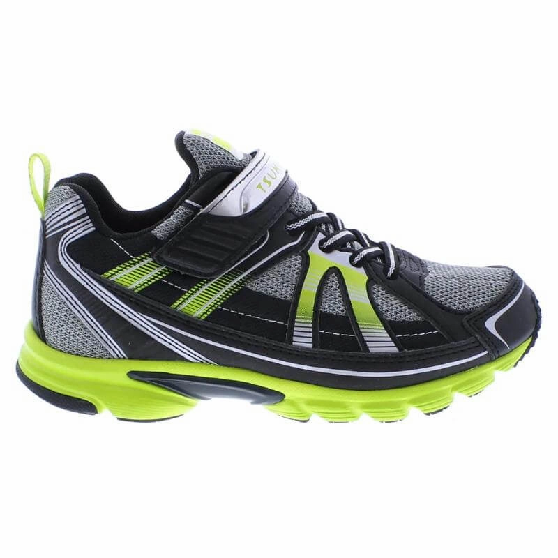 How Running Shoes Should Fit Tsukihoshi Storm Boys Black Lime Running Shoes - Lightweight, Machine Washable Sneakers for Big Kids & Toddlers