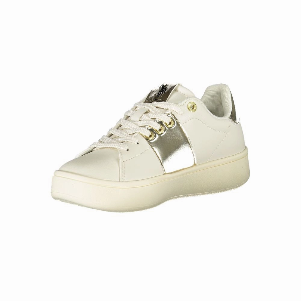 Camouflage Sneakers U.S. POLO ASSN. Beige Polyethylene Women Sneaker