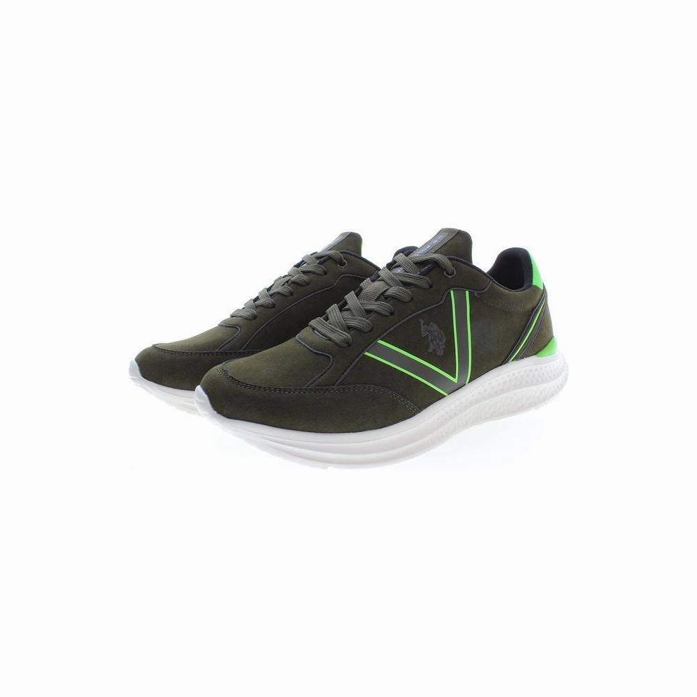 Arcade 3.0 Casual Shoe U.S. POLO ASSN. Green Polyester Men Sneaker