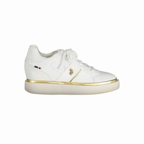Gola Cyclone Leather Sneakers U.S. POLO ASSN. White Polyester Women Sneaker