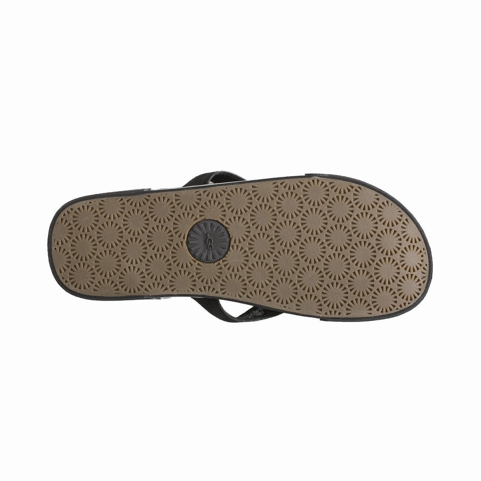 UGG Bennison II Black Flip Flops - Men's Nuu Sol Flip Flops