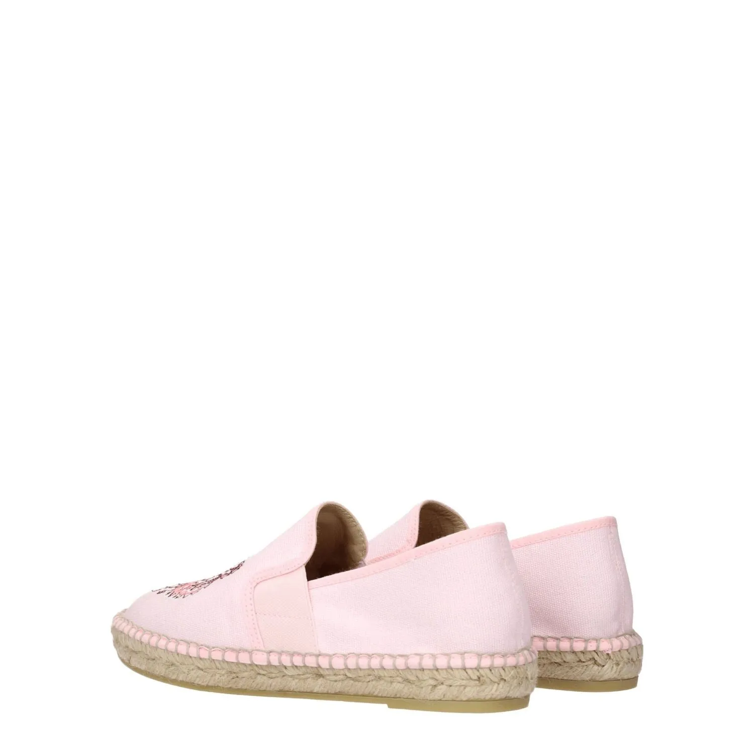 Shoes Canvas Flats Kenzo Pink Fabric Espadrilles