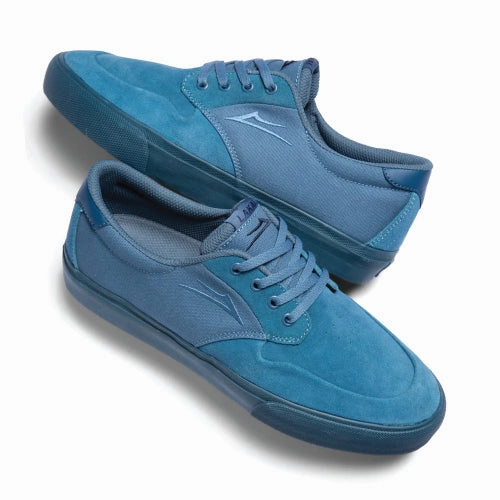 Lakai Riley 3 Skate Shoe - Slate Suede Vamp Skate Shoe