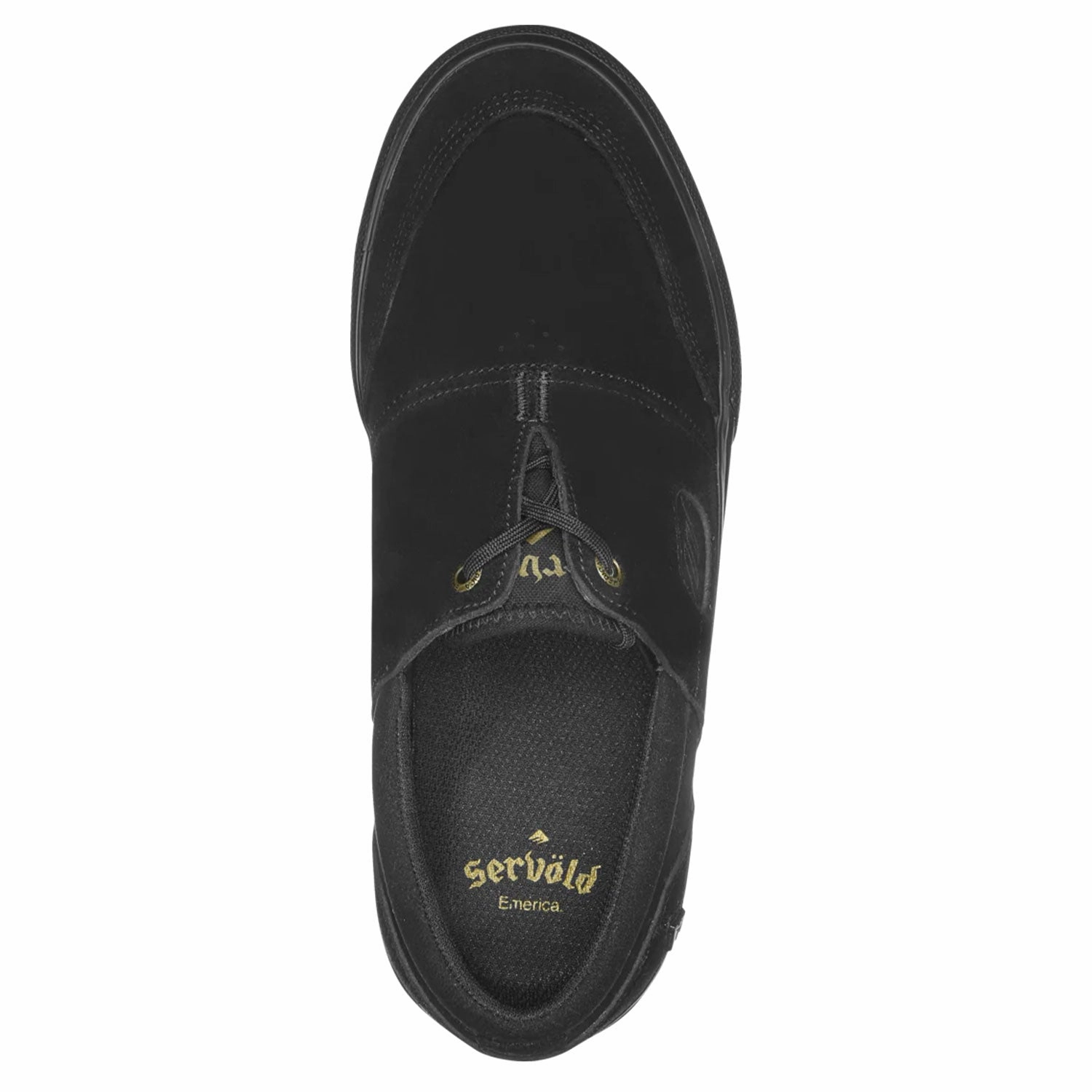 List Skate Emerica Skateboard Shoes Servold Black/Black